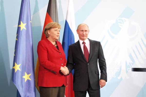 Angela Merkel und Wladimir Putin Foto: dts Nachrichtenagentur