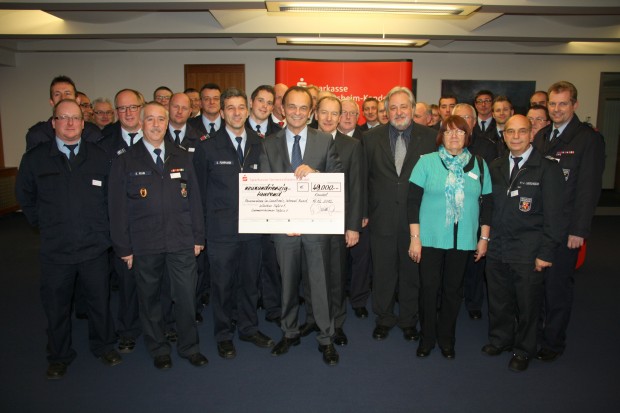 Feuerwehren-Spende der Sparkasse Germersheim-Kandel