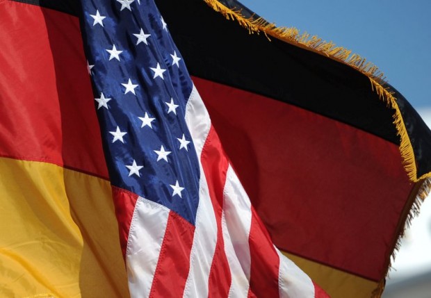 Flagge-Deutschland-USA