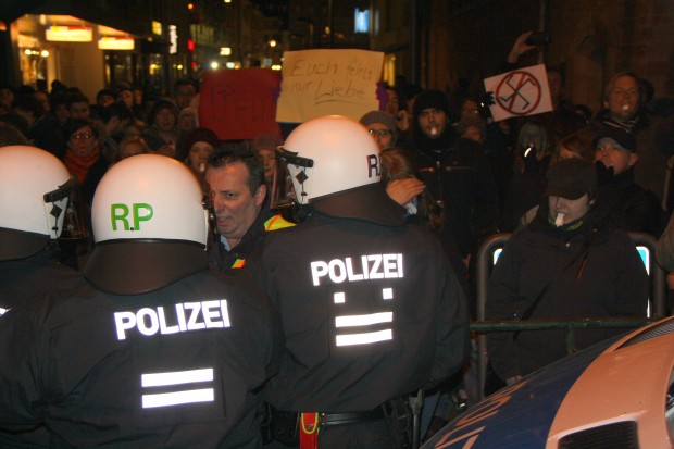 Landau Nazi-Aufmarsch