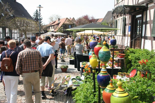 Der Töpfermarkt in Kandel ist eine beliebte Attraktion weit über die Region hinaus.