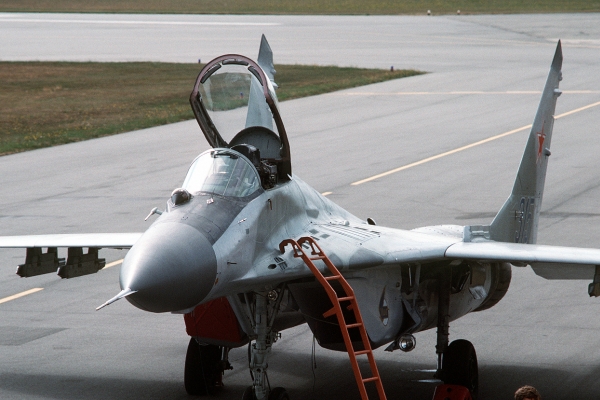 Russisches Kampfflugzeug vom Typ MiG-29.  Foto: dts Nachrichtenagentur