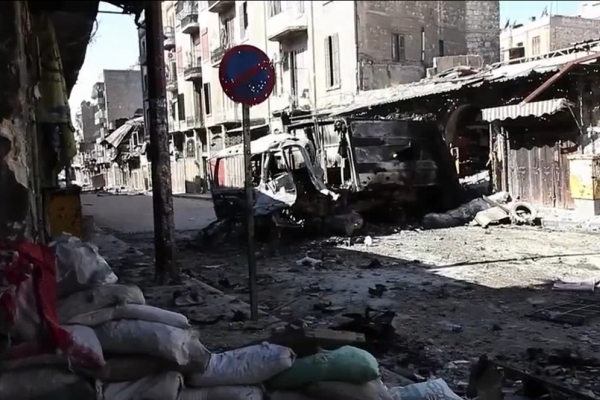 Zerbombtes Aleppo. Foto: dts Nachrichtenagentur