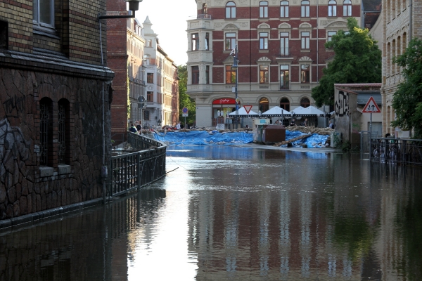 Hochwasser Halle