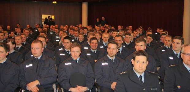 Polizei Vereidigung Beamte