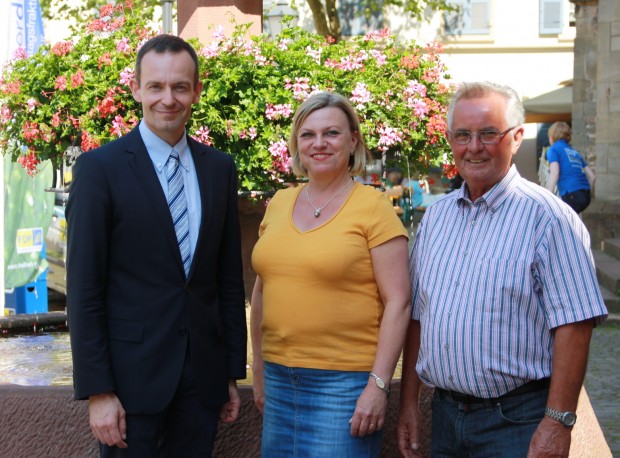 Volker Wissing, Heike Grill, Fritz Job