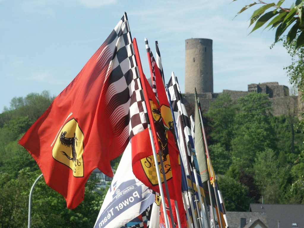 Blick auf die Nürburg. Foto: Pfalz-Express