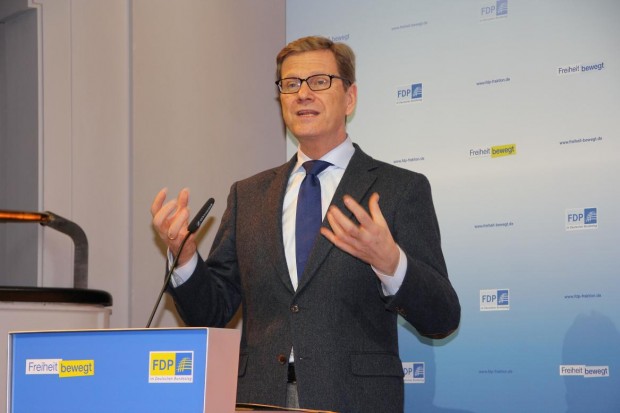 Ex-Außenminister Guido Westerwelle in Landau im Jahr 2013. Foto:pfalz-express.de