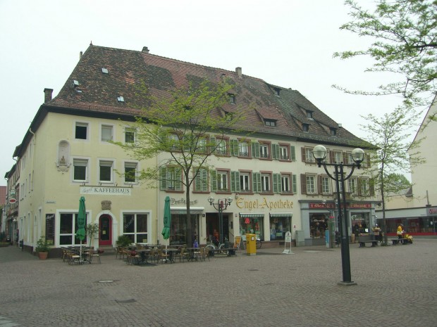 Die Engel-Apotheke beherbergt einen interessanten Innenhof. Foto: Ahme