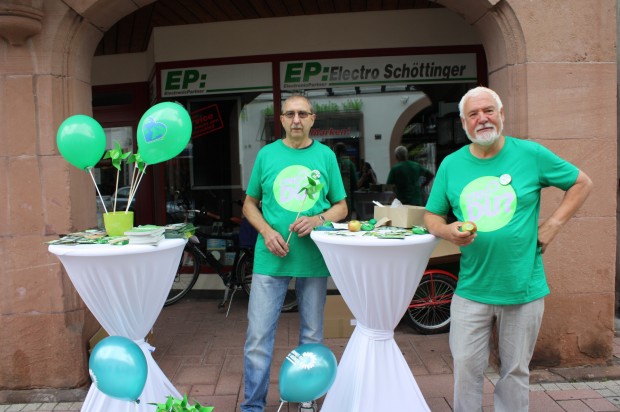 Infostand Grüne