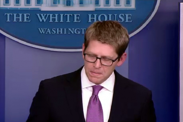 Jay Carney Regierungssprecher USA