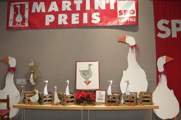 Alljährlich wird der Martini-Preis der SPD verliehen. Foto: red