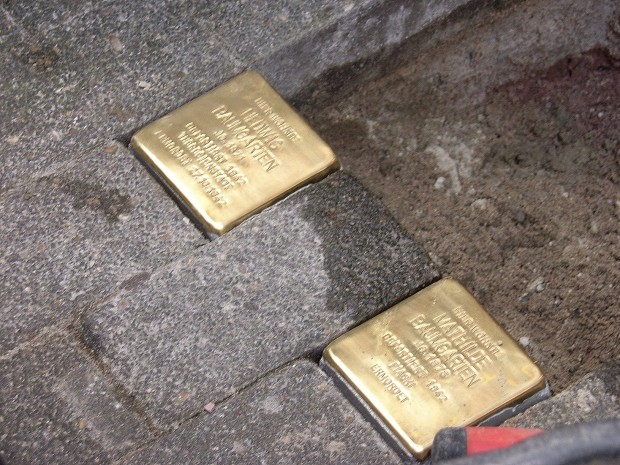 Stolpersteine/Ahme