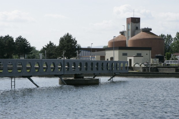 EWL- Kläranlage mit Faulturm