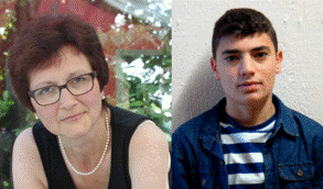 Elke Bernhardt und Furkan Stammzellenspende