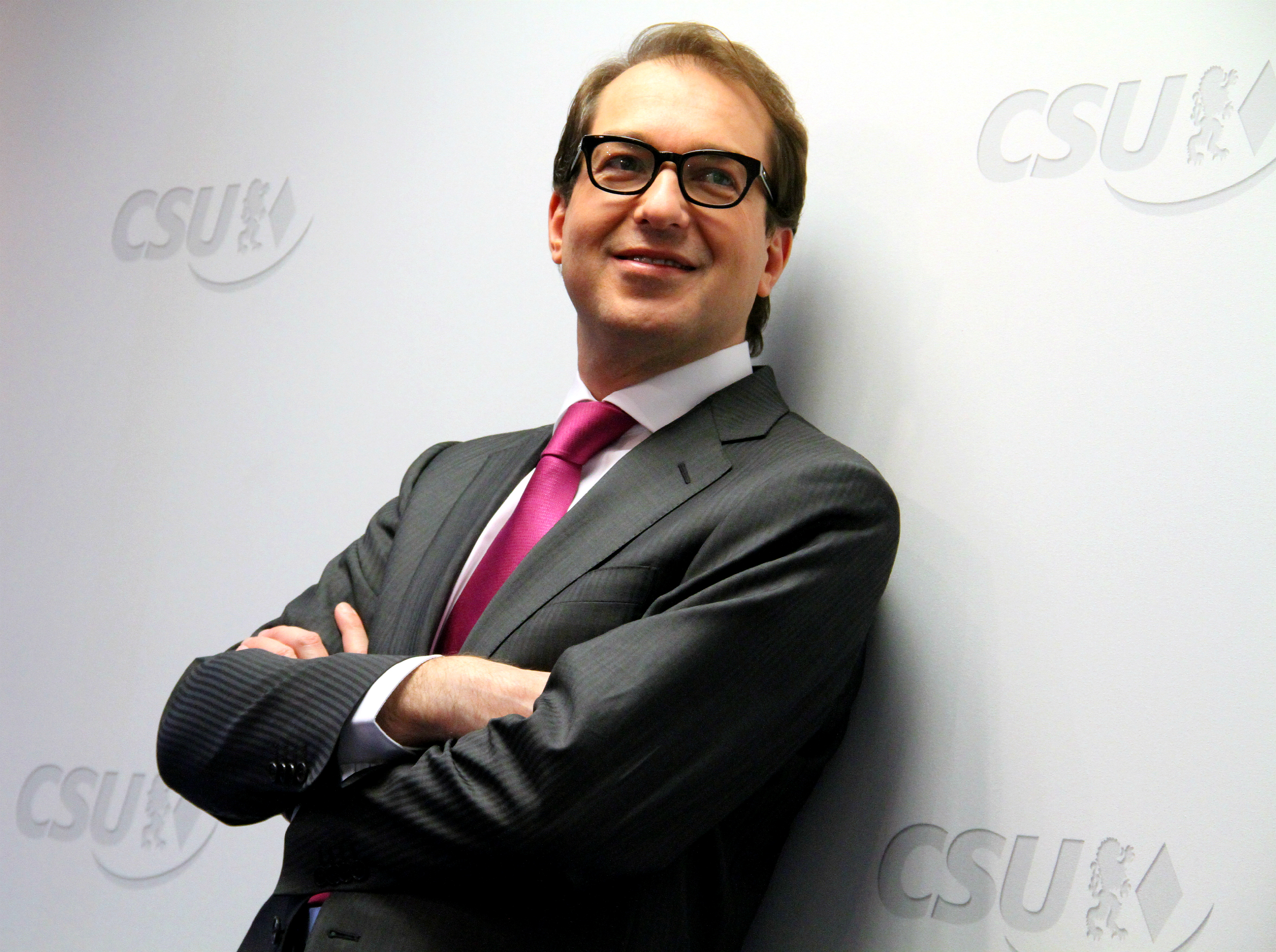 Hat nun gut Lachen: Verkehrsminister Alexander Dobrindt (CSU). Foto: CSU