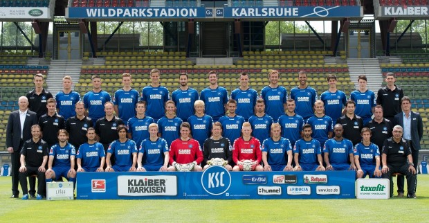 Fussball: Fototermin des KSC / Saisonvorstellung, 05.07.2013