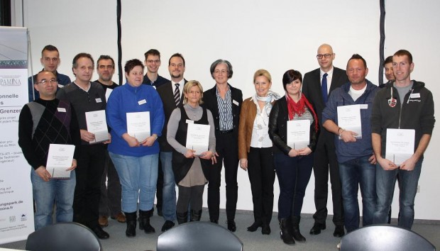 Azubis CJD Elsass Südpfalz IHK Abschlss