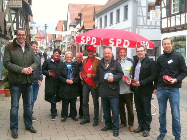 SPD Kandel Infostand