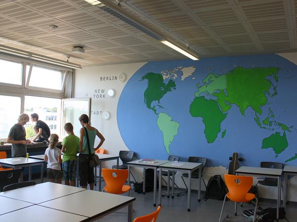 Europa-Gymnasium Wörth Klassenraum