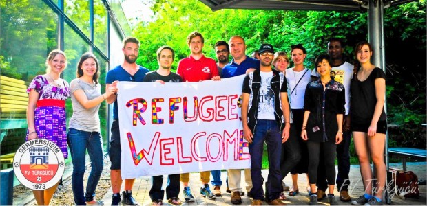 Flüchtlinge Refugees Welcome FV Türkgücü