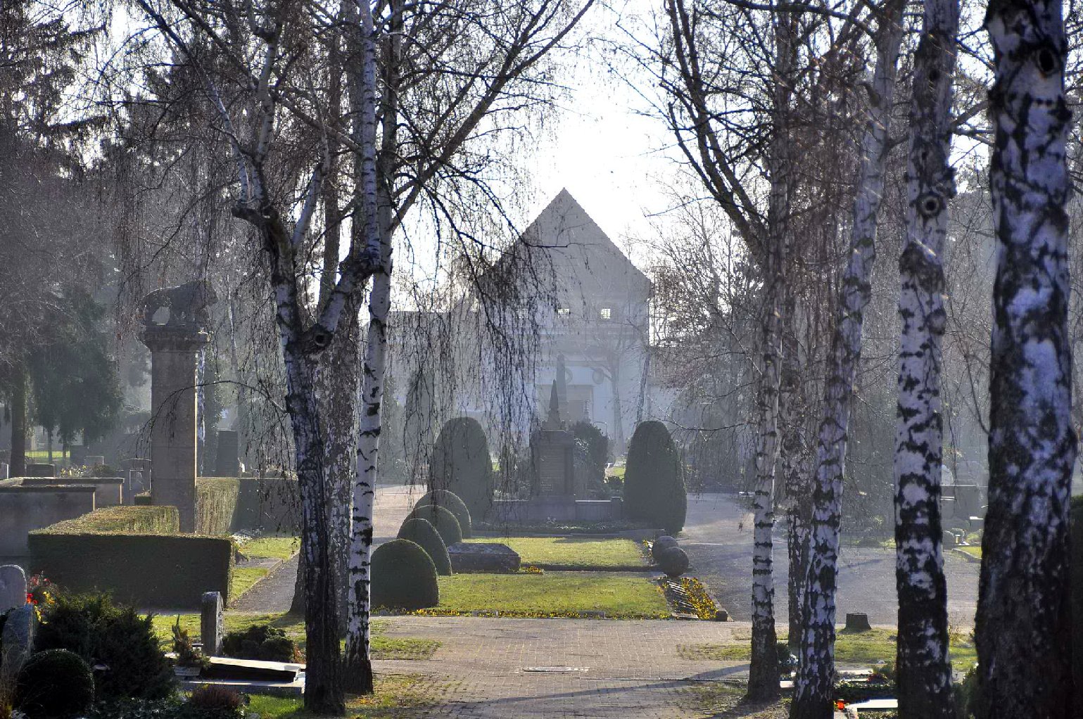 Der Neustadter Hauptfriedhof. Foto: weigel
