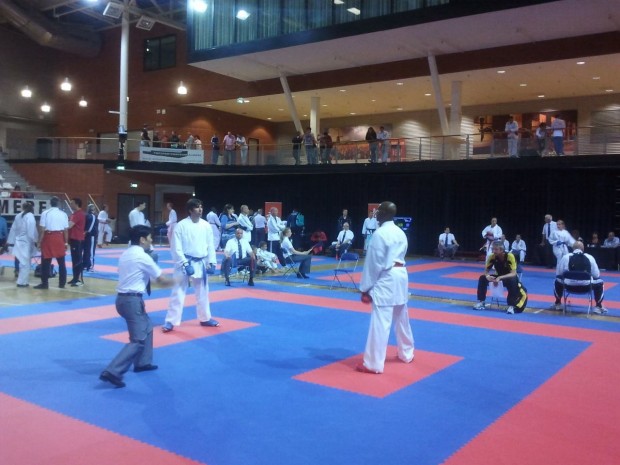 Müller beim Kumite (Archiv)