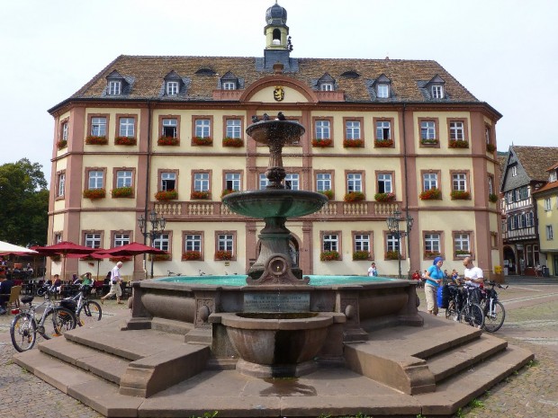 Das Neustadter Rathaus. Foto: Schädler