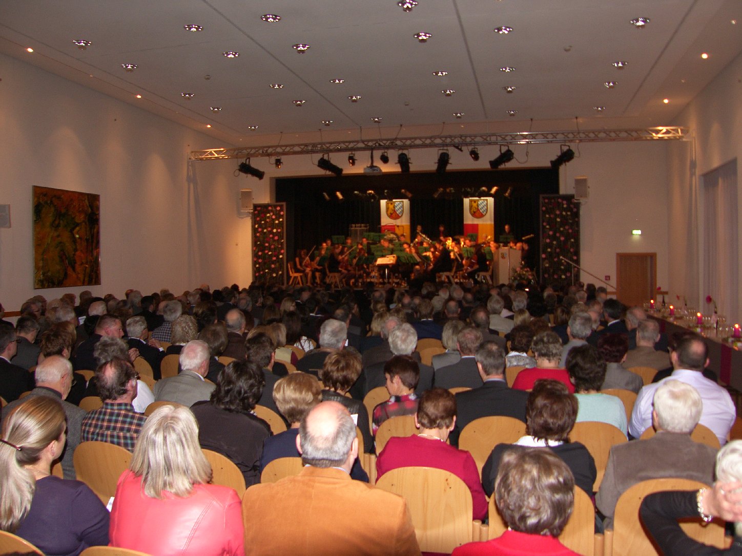 Im Kurpfalzsaal (hier beim Neujahrsempfang) wird das Akkordeonorchester sein Jubiläumskonzert geben. Foto: Pfalz-Express/Ahme