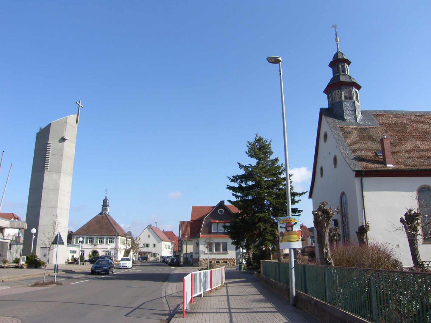 Haßloch: Blick auf das alte Rathaus. Foto: Pfalz-Express/Ahme