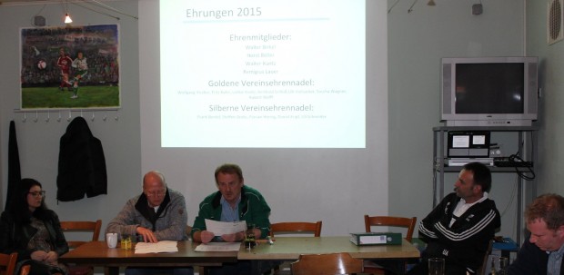 Jahreshauptversammlung 2015