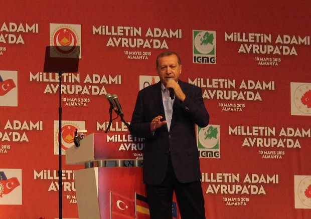 Recep Tayyip Erdogan. Foto: pfalz-express.de/Licht