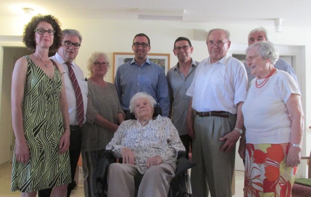 Jockgrim Hildegard Marthaler 100. Geburtstag