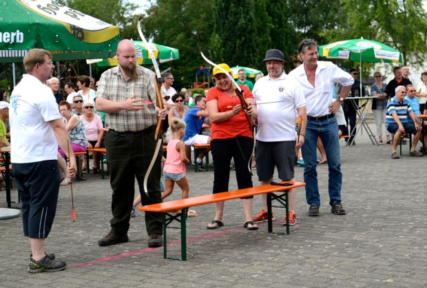 Jockgrim bewegt sich Sportwochenende Bogenschiessen