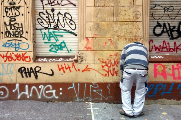 Graffiti-Sprayer. Symboldbild: dts nachrichtenagentur