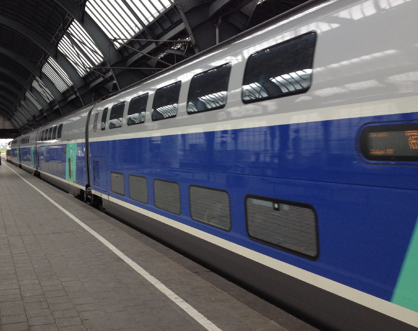 Hoschgeschwindigkeitszug TGV. Foto: pfalz-express.de/Licht