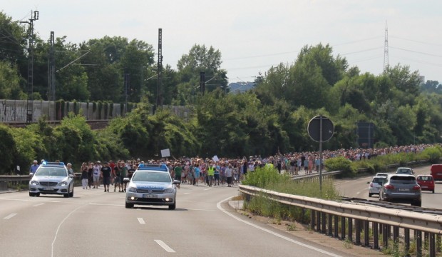 Demo 2. Rheinbrücke 19. Juli 2015 pfalz-express.de 2