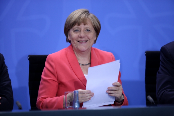 Angela Merkels berühmtestser Spruch in den letzten Tagen: "Wir schaffen das." Foto: dts Nachrichtenagentur 