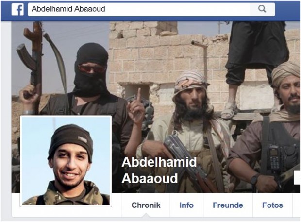 Facebook-Profil von Abdelhamid Abaaoud. ScSh: Facebook