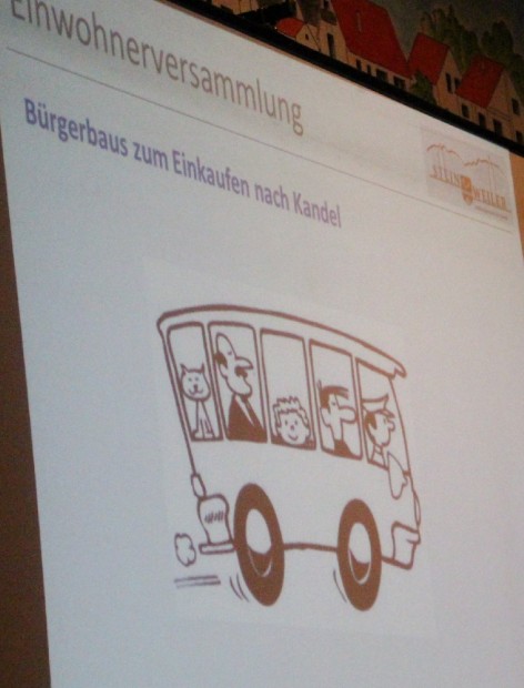 Beliebt: Der kleine Bürgerbus. Foto: red