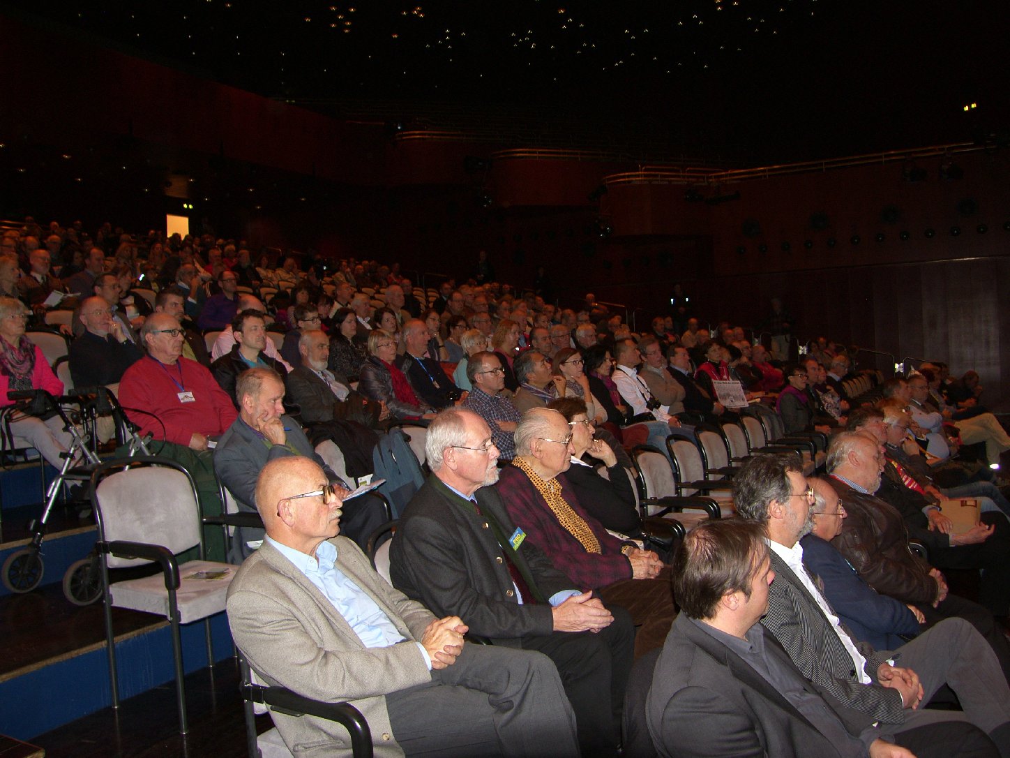 Das Publikum lauschte konzentriert dem nicht ganz einfachen Thema. Foto: Pfalz-Express/Ahme