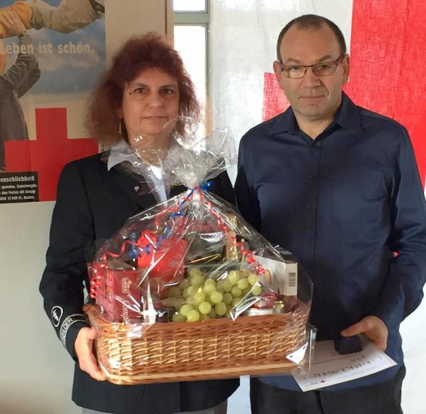 Jean Luc Latt ist der fleißigste Blutspender.
