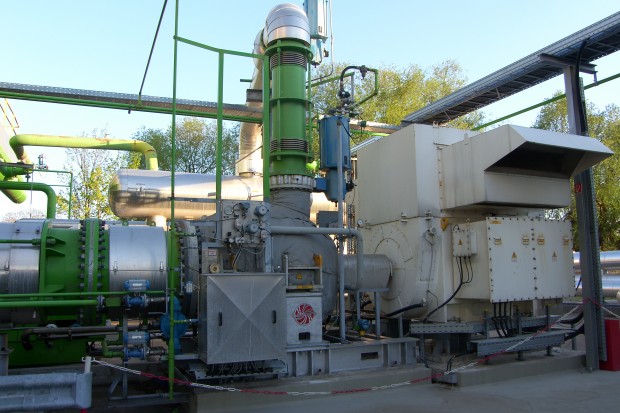 Das momentan außer Betrieb gesetzte Geothermiekraftwerk in Landau. Foto: Pfalz-Express/Ahme