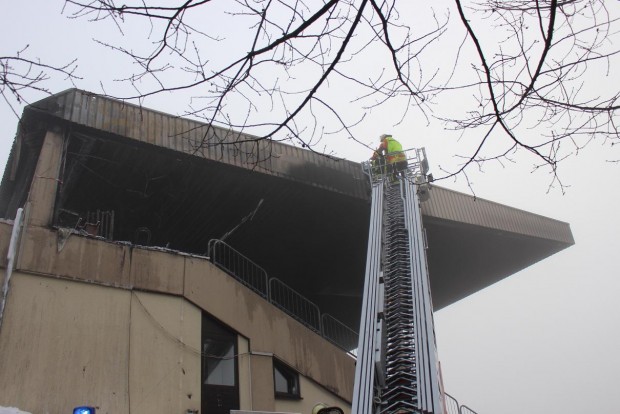 Waldstadion Herxheim Brand