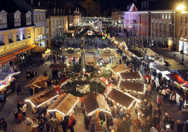 Wunderschön: Der Weihnachts- und Neujahrsmarkt in Speyer. Foto: Über Stadt Speyer, (c) Klaus Venus