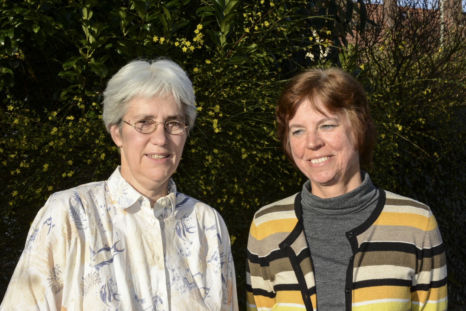 Links: Dörte Bernhardt, rechts Andrea Klein. Foto: red