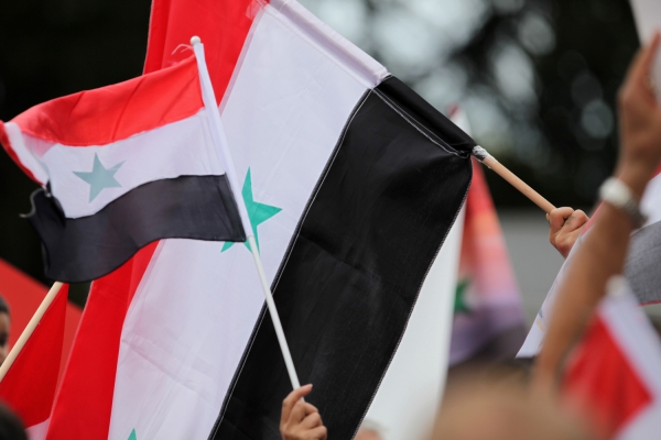 Syrische Fahne. Foto: dts nachrichtenagentur