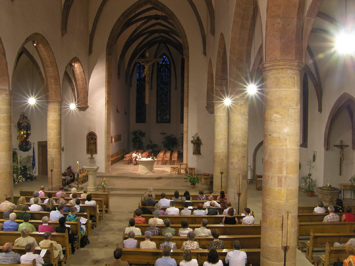 Augustinerkirche in Landau. Foto: Pfalz-Express/Ahme