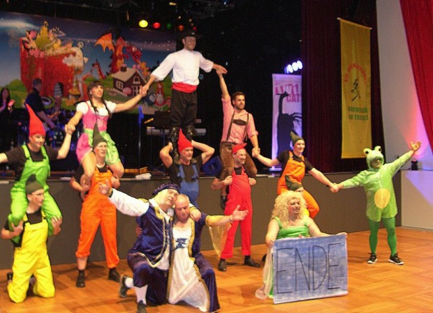 Exzellente Darbietung: Das Männerballett des KVA. Foto: Pfalz-Express/Ahme