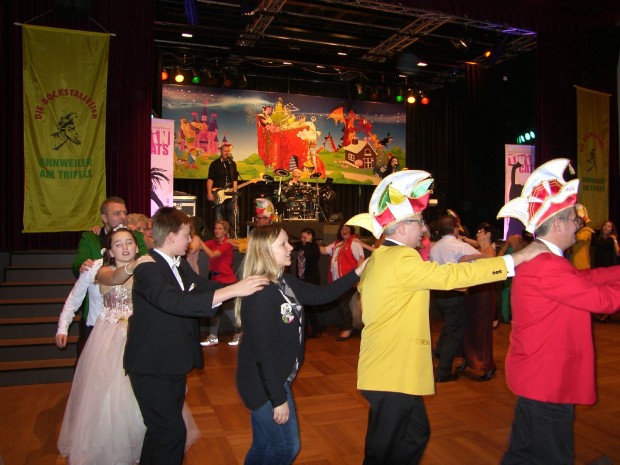 Tanzen und Spaß haben war die Devise des märchenhaften Abends. Foto: Pfalz-Express/Ahme